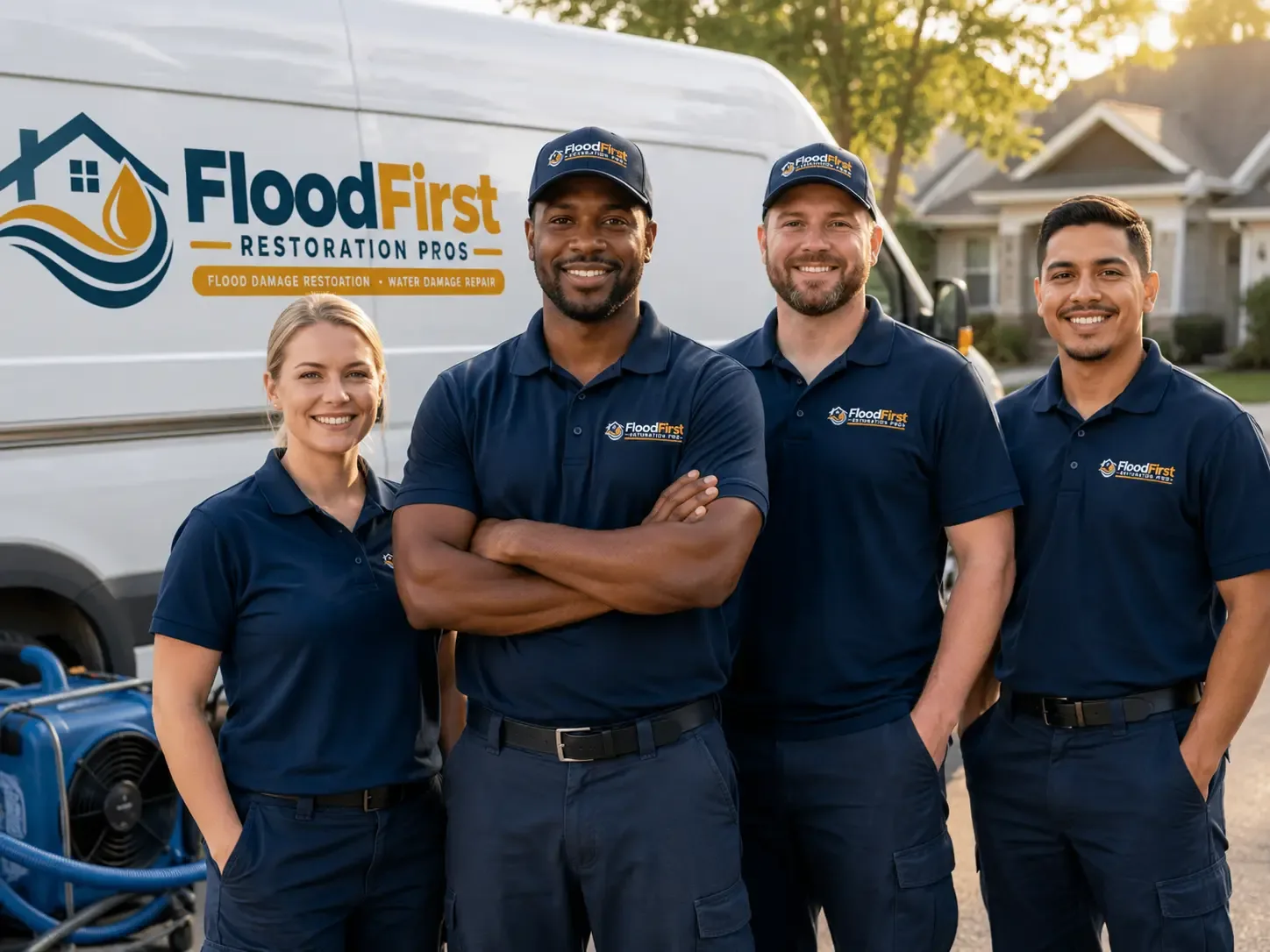Flood Damage Restoration company in Verdunville, WV